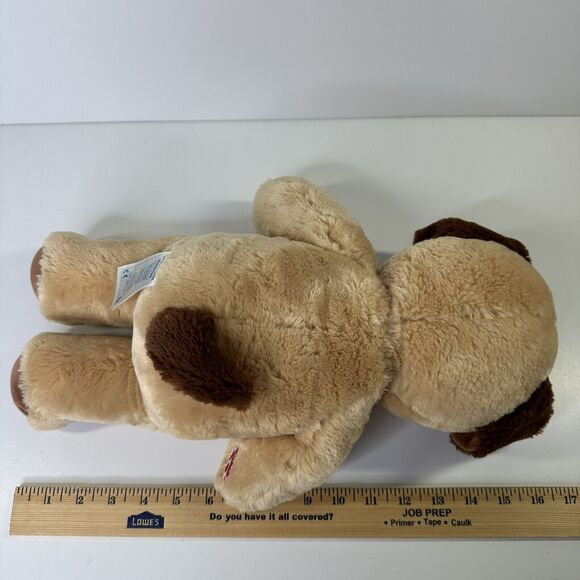 Build A Bear Plush 16" Tan Brown Puppy Dog 2014 BABW Heartbeat Voice READ - Picture 12 of 12
